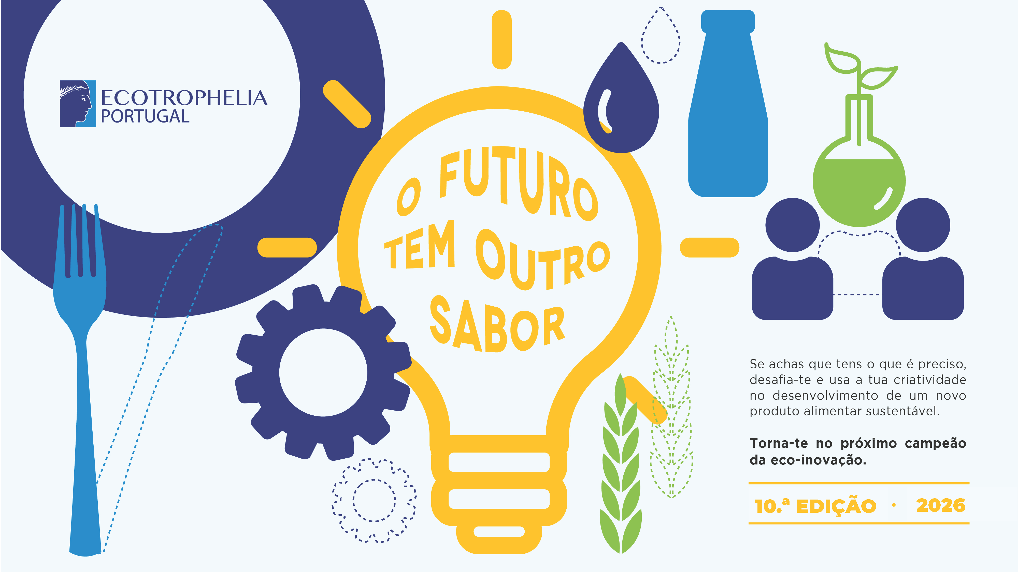 Ecotrophelia Portugal, Media, Notícias, Candidaturas Abertas – 10.ª edição do prémio ECOTROPHELIA